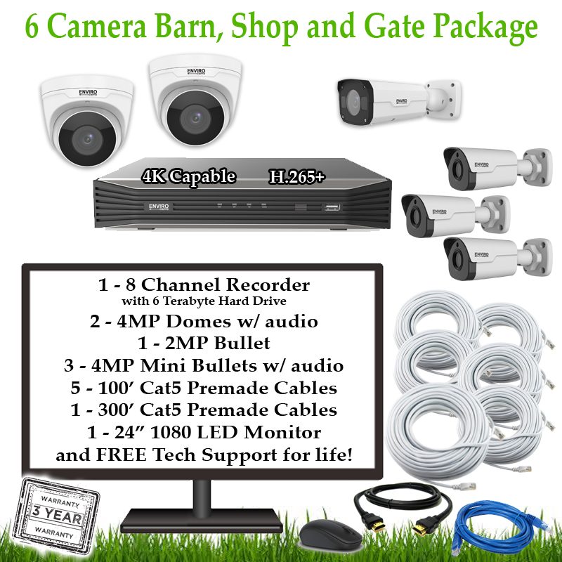 Secuity Camera System for Barns